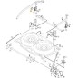 FLAT IDLER 92-107 ORIGINAL STIGA - 1134-4307-01