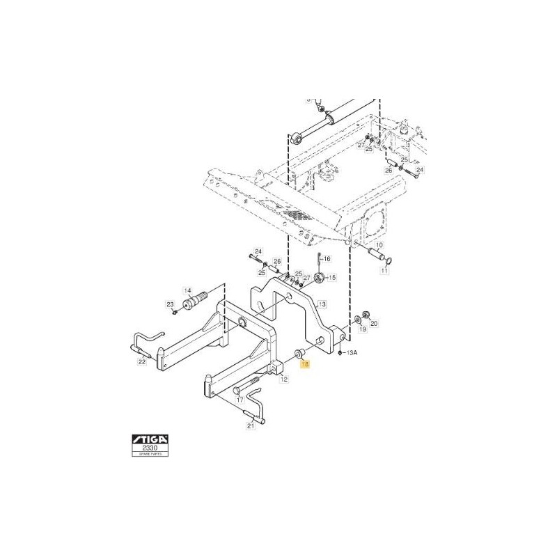 ORIGINAL STIGA FLANSCHSCHEIBE – 1134-7204-01