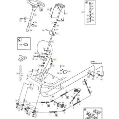 90° HYDRAULIC FITTING JIC 9-16-UTV R3/8 ORIGINAL STIGA - 1134-7073-01 | Newgardenstore.eu