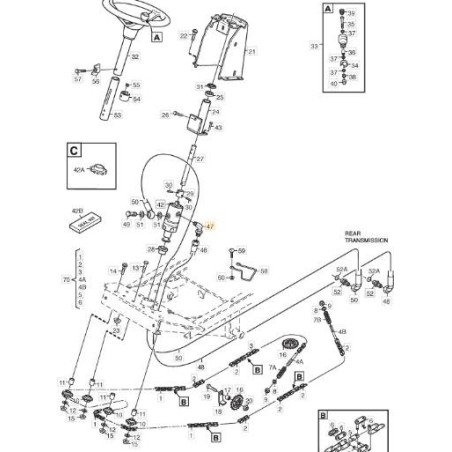 RACCORDO IDRAULICO A 90° JIC 9-16-UTV R3/8 ORIGINALE STIGA - 1134-7073-01 | Newgardenstore.eu