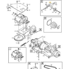 CHAIN ??TENSIONER (ADJUSTABLE) ORIGINAL STIGA - 1134-7843-01 | Newgardenstore.eu