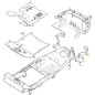 ORIGINAL STIGA LEFT SUPPORT - 1134-6630-01
