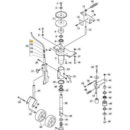 ORIGINAL STIGA INTERNES FIN-ROHR – 112600219/0 | Newgardenstore.eu