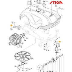CARTE DE LEVAGE ORIGINALE STIGA - 112600255/0 | Newgardenstore.eu