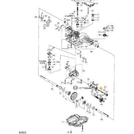ALBERO MOTORE ORIGINALE STIGA - 1139-1353-01 | Newgardenstore.eu