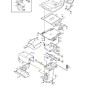 EJE SOPORTE ASIENTO ORIGINAL STIGA - 1134-4082-03