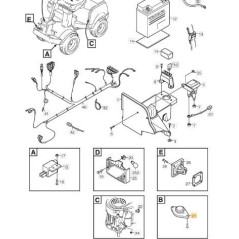 INTERRUPCIÓN. ASIENTO DE SEGURIDAD STIGA ORIGINAL PARK - 1134-4194-01 | Newgardenstore.eu
