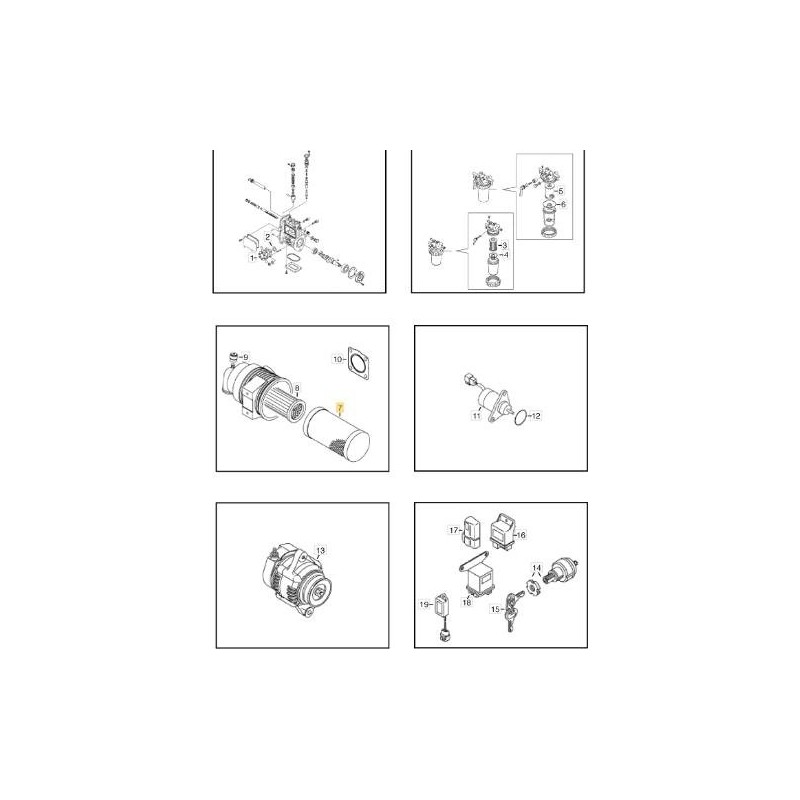 ORIGINAL STIGA EXTERNER LUFTFILTER – 1139-2506-01