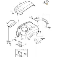 LABEL KIT (PARK UNLIMITED 07) ORIGINAL STIGA - 1134-6443-05