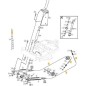 Gruppo cavo sterzo ORIGINALE STIGA - 1134-9099-01