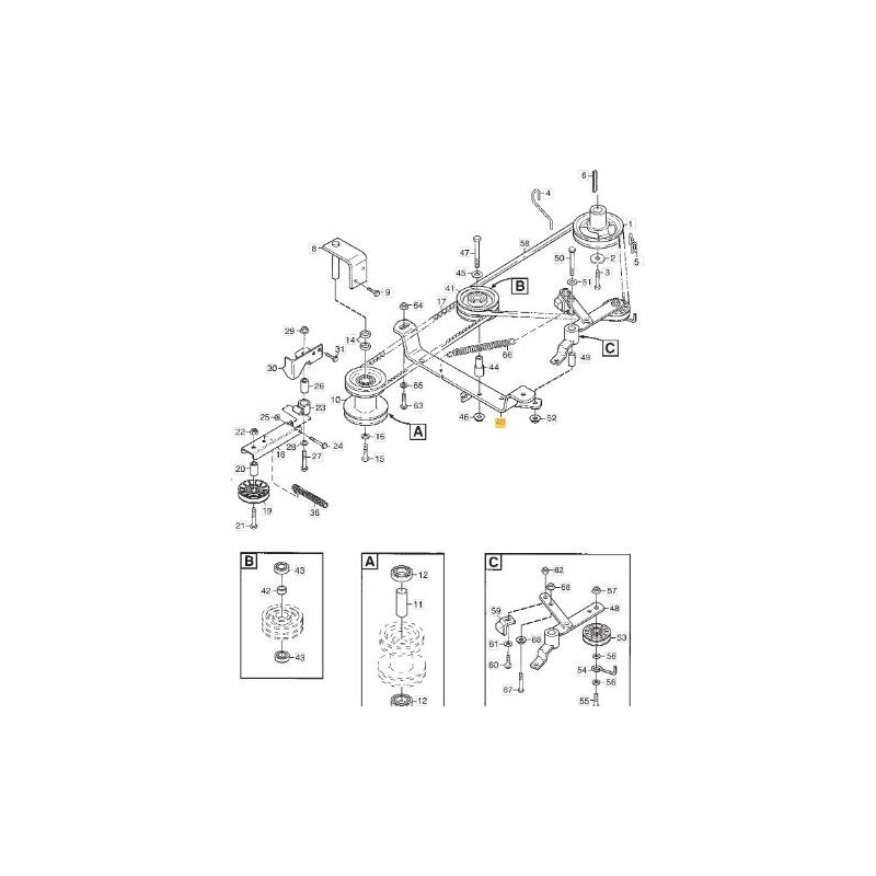 ORIGINAL STIGA-HALTERUNG – 1134-5037-01