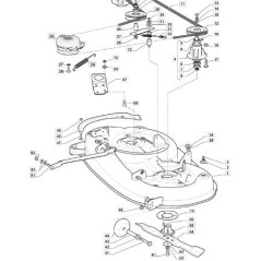 CUCHILLA TRITURADORA STIGA 108 cm ORIGINAL STIGA - 1134-9231-01