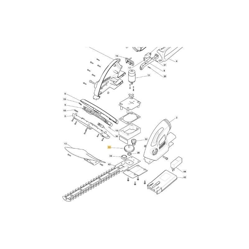ORIGINAL STIGA-KETTENRAD – 118800617/0