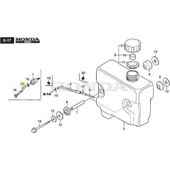 TUYAU DE CARBURANT ORIGINAL STIGA - 118552270/0