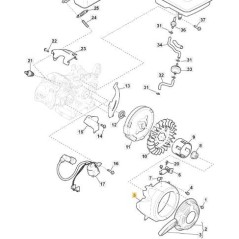 ABDECKUNGSSATZ, ORIGINAL STIGA-LÜFTER – 118551308/0 | Newgardenstore.eu