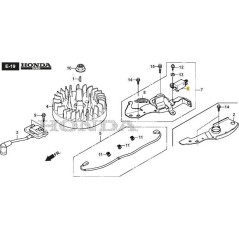 INTERRUTTORE STOP MOTORE ORIGINALE STIGA - 118552201/0 | Newgardenstore.eu