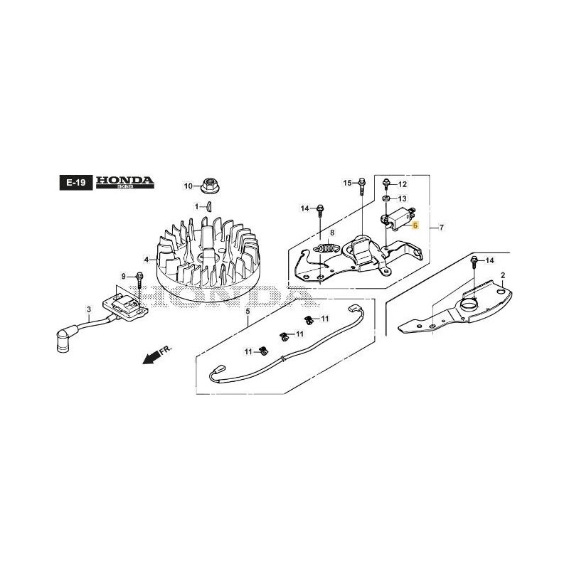 INTERRUTTORE STOP MOTORE ORIGINALE STIGA - 118552201/0