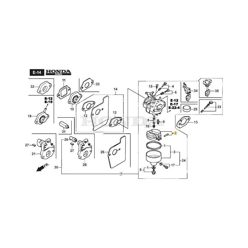 GALLEGGIANTE CARBURATORE ORIGINALE STIGA - 118551931/0