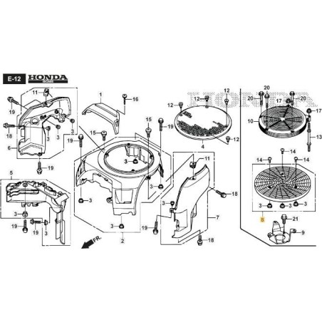 GRIGLIA PROTEZIONE ORIGINALE STIGA - 118552155/0 | Newgardenstore.eu