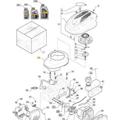 ORIGINAL STIGA FAN COVER KIT - 118550908/0