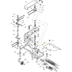 PLACA DE NYLON STIGA ORIGINAL - 118800282/0 | Newgardenstore.eu