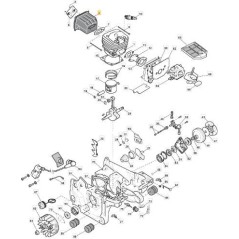 ORIGINAL STIGA SCHALLDÄMPFER – 118550546/0