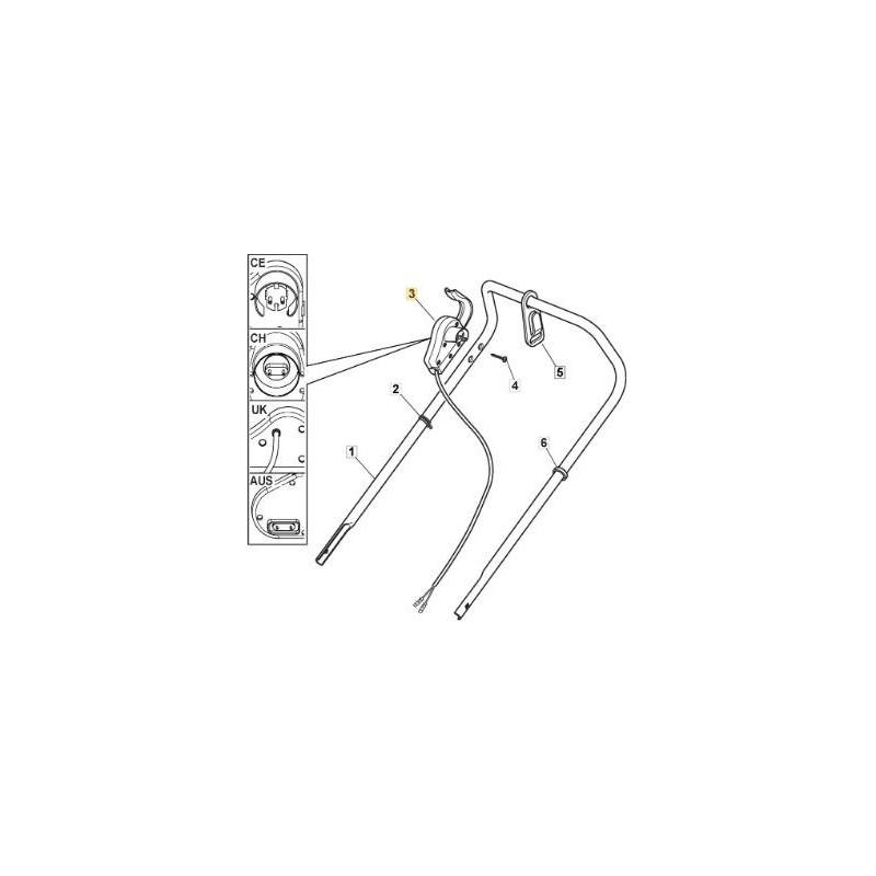 SCHULTE S/TERM MOTORSCHUTZ. 602 MS (CE) ORIGINAL STIGA – 118710634/0