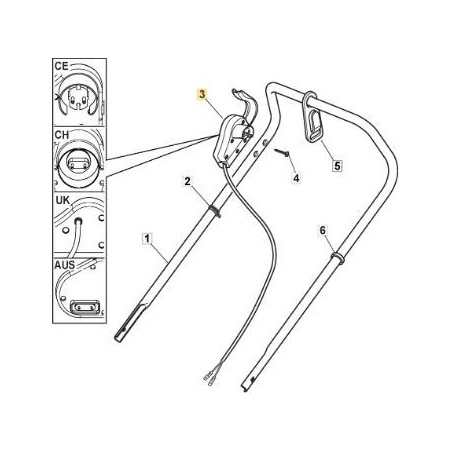 SCHULTE S/TERM MOTOR PROTECTION 602 MS (CE) ORIGINAL STIGA - 118710634/0 | Newgardenstore.eu