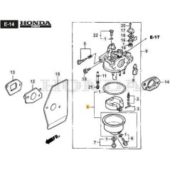 ORIGINAL STIGA CARBURETOR COVER - 118551935/0 | Newgardenstore.eu