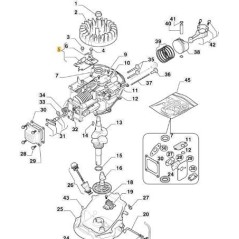 ASSIEME FRENO VOLANO ORIGINALE STIGA - 118551483/0 | Newgardenstore.eu