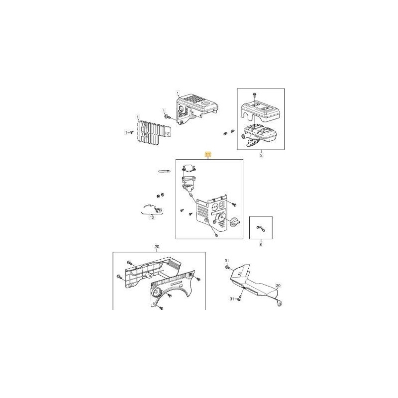 ORIGINAL STIGA AIR FILTER KIT - 118550644/0