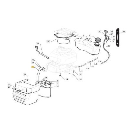 SCHLAUCHANSCHLUSS. TCJ-TC B&S 13 PS 03/04 ORIGINAL STIGA – 118738224/0 | Newgardenstore.eu