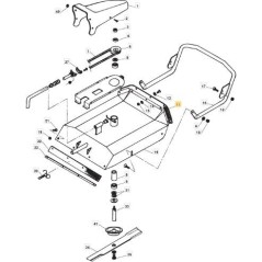 SUPPORT ORIGINAL STIGA - 118800134/0 | Newgardenstore.eu