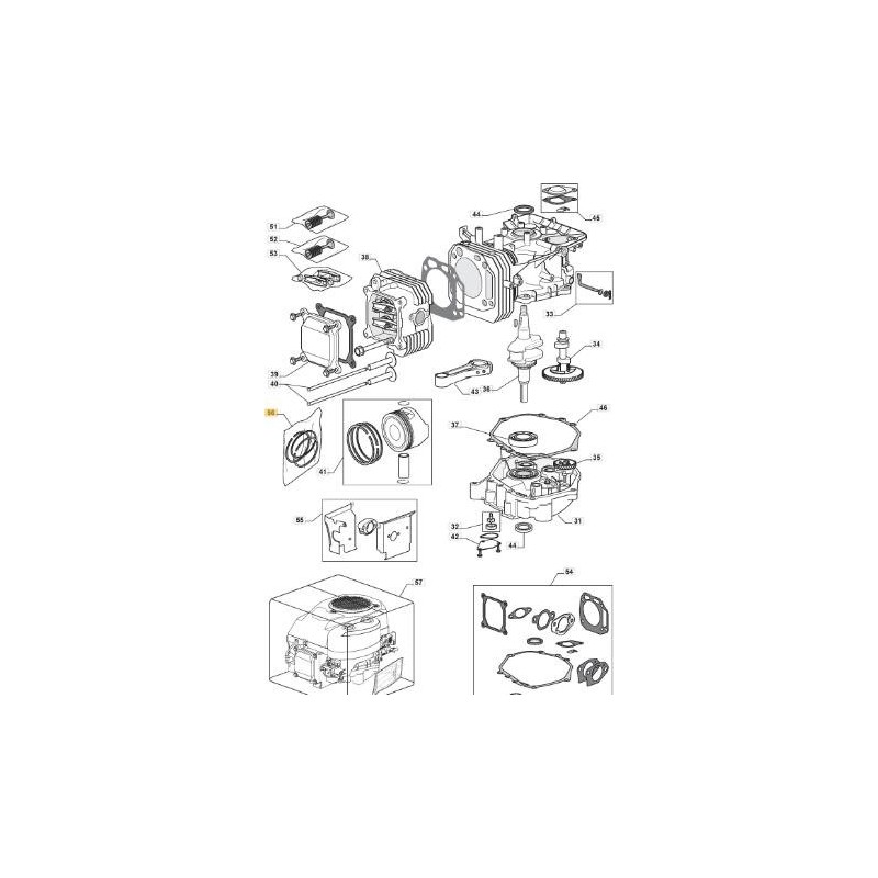 ELASTISCHE BÄNDER (1P90F)_103120-33 ORIGINAL STIGA – 118550327/0