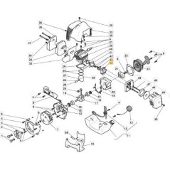 RUIXING CARBURETOR (SK-C43E/33) ORIGINAL STIGA - 118801208/0 | Newgardenstore.eu