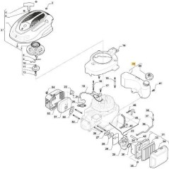 RÉSERVOIR STIGA ORIGINAL - 118551453/0 | Newgardenstore.eu