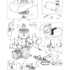 FLYWHEEL BRAKE_293030006-0001 ORIGINAL STIGA - 118550373/0
