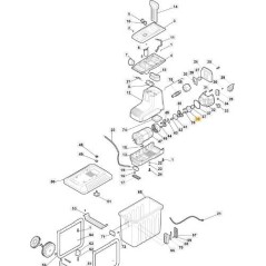 SUPPORT PLANÉTAIRE ORIGINAL STIGA - 118802195/0 | Newgardenstore.eu