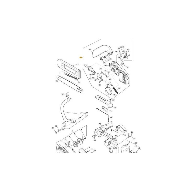 BRAKE COVER - EURO 2 ORIGINAL STIGA - 118802734/0