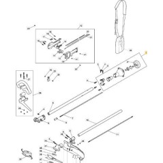 SOPORTE DE TRANSMISIÓN ORIGINAL STIGA - 118802062/0 | Newgardenstore.eu