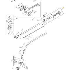 SOPORTE DE TRANSMISIÓN ORIGINAL STIGA - 118802060/0 | Newgardenstore.eu