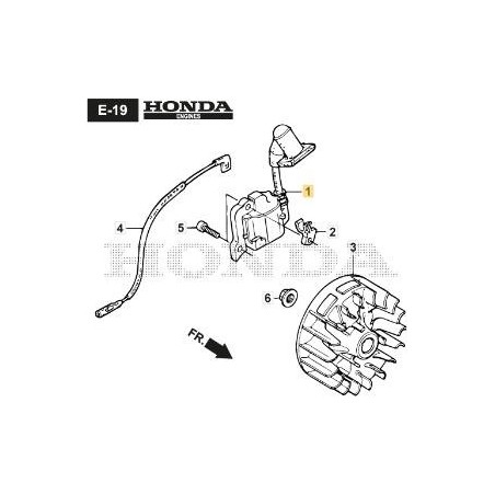 ORIGINAL STIGA ELECTRONIC COIL ASSEMBLY - 118551693/0 | Newgardenstore.eu