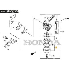 ORIGINAL STIGA CARBURETOR COVER - 118551934/0 | Newgardenstore.eu