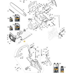 DEMARREUR ORIGINAL STIGA JAUNE - 118800906/0