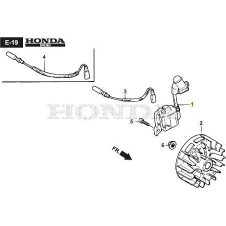 ORIGINAL STIGA ELECTRONIC COIL ASSEMBLY - 118551692/0 | Newgardenstore.eu