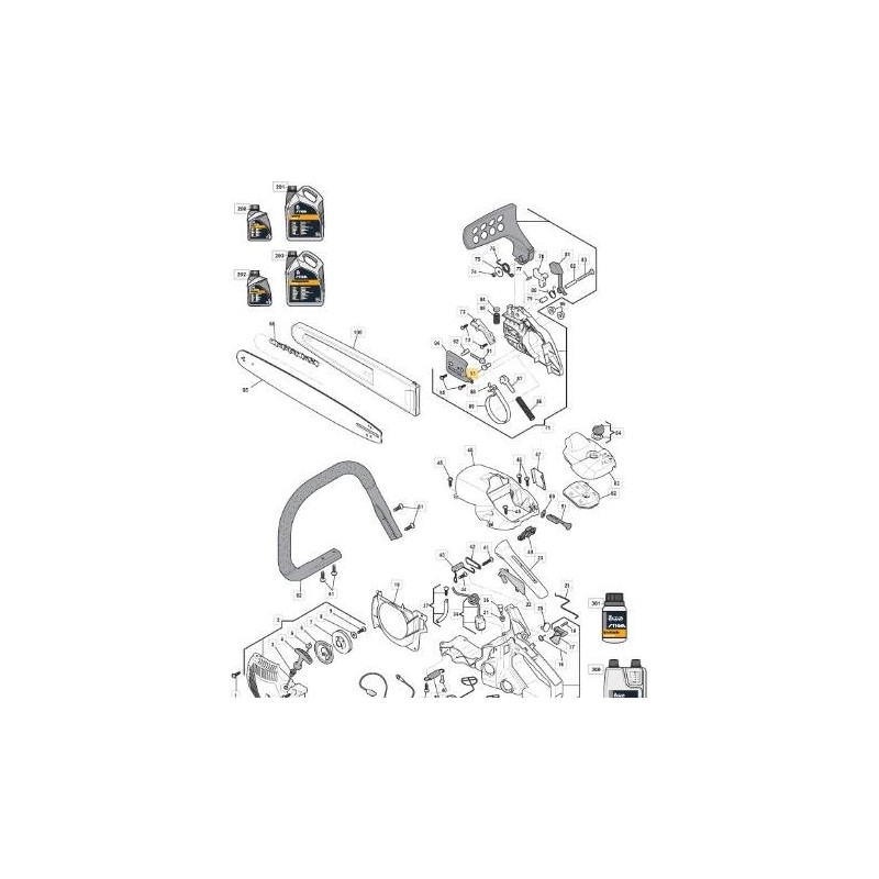 CARTER DERECHO BLV 20 Li A ORIGINAL STIGA - 118805665/0