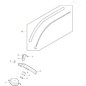 CURVED TRANSMISSION PIPE TR 625 J ORIGINAL STIGA - 118805621/0