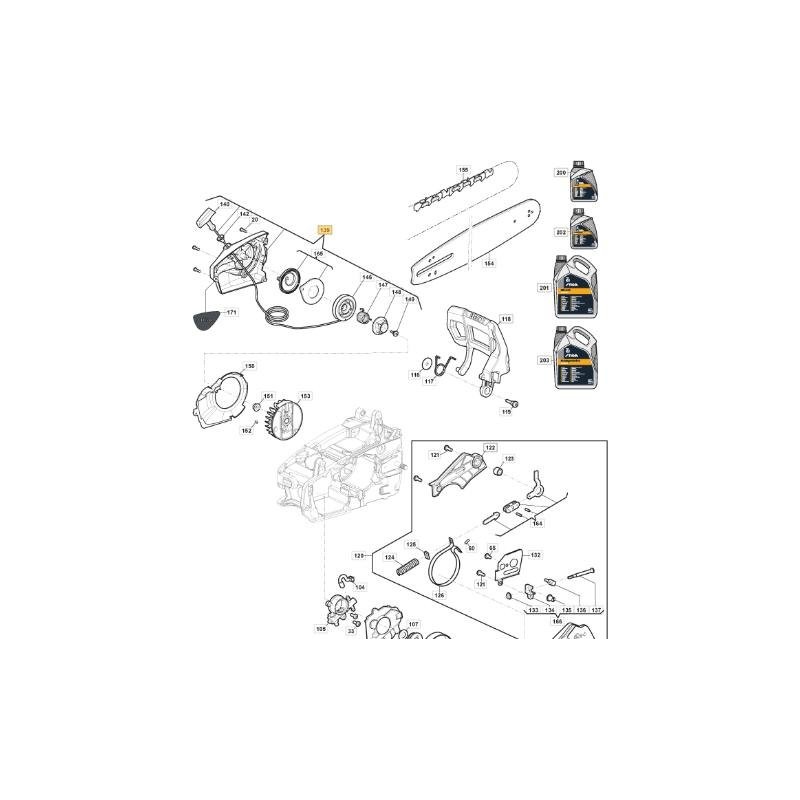 ORIGINAL GELBER ANLASSER STIGA - 118804771/0