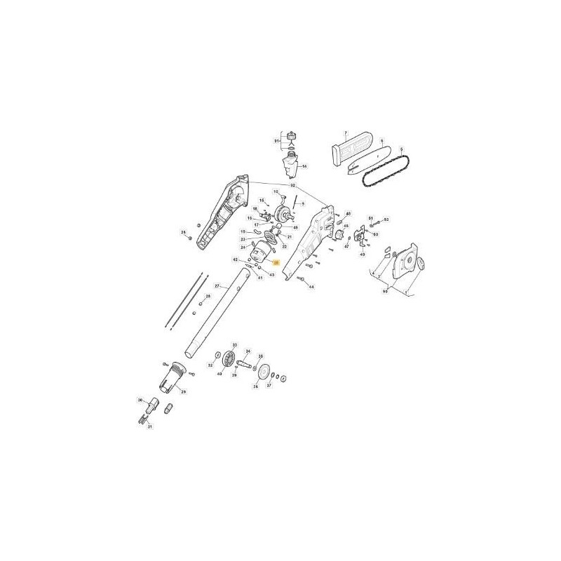MOTOR STIGA 24V ORIGINAL - 118810599/0