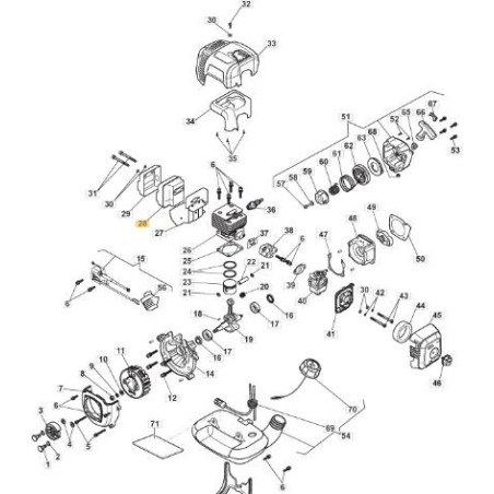 SILENCIADOR 26cc (SOL) ORIGINAL STIGA - 118803167/0 | Newgardenstore.eu